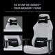 Игровое кресло Anda Seat Luna Size L Grey Fabric (AD18-44-G-F) - изображение 10