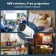 Портативный мини-проектор HY300 с поддержкой 4K 1080P и двухдиапазонным Wi-Fi - изображение 6