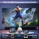 Мини-проектор AGIMA 1080P 4K/WiFi/BT5.2/поворот на 180° - изображение 3
