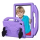 Противоударный детский чехол EVA Kids Like с подставкой на Samsung Galaxy Tab A8 SM-X200 SM-X205 2021 10.5" Лавандовый - изображение 1