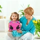 Противоударный детский чехол EVA Kids Like с подставкой на Samsung Galaxy Tab A8 SM-X200 SM-X205 2021 10.5" Малиновый - изображение 5
