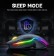 Игровая беспроводная мишь ONIKUMA Gaming CW905 на 3600DPI, 7 клавиш с RGB подсветкой черная - изображение 5