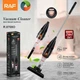 Вертикальный пылесос RAF R8708O компактный пылесос 600 Вт с фильтром HEPA - изображение 1