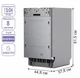 Встраиваемая посудомоечная машина Prime Technics PDW 45108 RBI - изображение 2