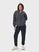 Спортивный костюм женский Ray Premium Loose U0809W-Dark Grey-Black L Темно-серый с черным (RAY2000000044323) - изображение 4