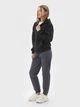 Спортивный костюм женский Ray Premium Loose U0809W-Black-Dark Grey S Черный с темно-серым (RAY2000000044514) - изображение 3