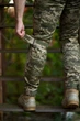 Брюки мужские Intruder Protect утепленные на флисе с наколенниками тактические пиксель/S - изображение 6