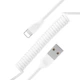 USB кабель Remax Radiance Pro Spring RC-117i Lightning, 1m white - зображення 1