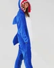 Жіноча кігурумі піжама доросла та підліткова Kigurumi Акула Доросла Блакитна XL 175-185 см. (1086) - зображення 2