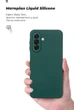Чехол для смартфона ArmorStandart ICON для Samsung Galaxy A17 4G Camera cover Dark Green (ARM86776) - изображение 7