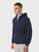 Толстовка на молнии мужская Ray Premium Loose U0409M 3XL Темно-синяя (RAY2000000041971) - изображение 3