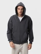 Толстовка на молнии мужская Ray Premium Loose U0409M 2XL Темно-серая (RAY2000000042176) - изображение 4