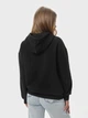Толстовка на молнии женская Ray Premium Loose U0409W 3XL Черная (RAY2000000042329) - изображение 2
