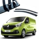 Дефлектори вікон вітровики для Renault Trafic 2014 (на скотчі) - зображення 1