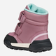Дитячі демісезонні черевики для дівчинки Geox B Trekkyup Girl B Ab B566MD-054FU-C8006 24 Рожеві (8058192465222) - зображення 3