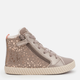 Sneakersy dziecięce wysokie dla dziewczynki Geox J Mirroless Girl J46MNA-0AUAJ-C5005 33 Beżowe (8056206992559) - obraz 1