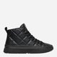 Sneakersy młodzieżowe dziewczęce wysokie Geox J Laquinny Girl J56M3F-000BC-C9999 35 Czarne (8058192519987) - obraz 1