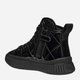 Sneakersy młodzieżowe dziewczęce wysokie Geox J Laquinny Girl J56M3F-000HH-C9999 35 Czarne (8058192520105) - obraz 3