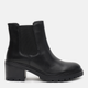 Sztyblety damskie skórzane Geox D Damiana D16QCG-00043-C9999 38.5 Czarne (8050036165879) - obraz 1