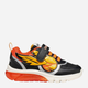 Buty sportowe chłopięce na rzepy świecące Geox J Ciberdron Boy J56LBH-054FU-C0038 28 Czarne (8058192455599) - obraz 1