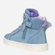 Sneakersy dziecięce wysokie dla dziewczynki Geox J Skylin Girl J568WA-0NFKC-C4Y0G 24 Błękitne (8058192524912) - obraz 3