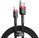 Кабель Baseus Cafule Series USB For Lightning 2м 1.5A (CALKLF-C19) Red/Black - зображення 1