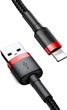 Кабель Baseus Cafule Series USB For Lightning 2м 1.5A (CALKLF-C19) Red/Black - зображення 8