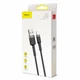 Кабель Baseus Cafule Series USB For Lightning 3м 2A (CALKLF-RG1) Grey/Black - зображення 11