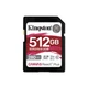 Карта пам'яті Kingston SD 512GB C10 UHS-II U3 R280/W150MB/s - изображение 2