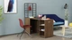 Стол-тумба трансформер Смарт 4/1 с этажеркой Ferrum-decor 1430x1450x500 Черный металл ДСП Дуб Сонома Трюфель 16 мм (FRD-105127) - изображение 5