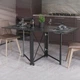 Стіл-книга трансформер Оріон 2 Ferrum-decor 750x1520x730 Чорний метал ДСП Сосна Кембра 16 мм (FRD-104585) - зображення 1