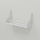Полка настенная Ferrum-decor Изи 260x500x150 металл Белый ДСП Белое 16 мм (FRD-102912) - изображение 1