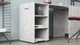 Стол-тумба трансформер Смарт 1 Ferrum-decor 750x1450x500 ДСП Бетон 16 мм (FRD-105073) - изображение 10