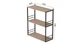 Книжная полка универсальная Ferrum-decor Стим 2 74x63x26 черный ДСП Дуб Сан-Марино 16мм (FRD-104104) - изображение 3