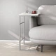 Столик приставний Террі Ferrum-decor 650x440x330 Сірий метал ДСП Бетон 16 мм (FRD-104668) - зображення 1