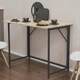 Стіл розкладний Моріс Ferrum-decor 750x1000x600 Чорний метал ДСП Дуб Сонома 16 мм (FRD-104672) - зображення 1
