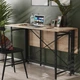 Стол-книжка трансформер Орион 3 Ferrum-decor 750x1150x880 Черный металл ДСП Дуб Сан-Марино 16 мм (FRD-105082) - изображение 1