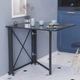 Стіл-книга трансформер Оріон 1 Ferrum-decor 750x810x730 Чорний метал ДСП Сосна Кембра 16 мм (FRD-104599) - зображення 1