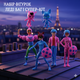 Фигурки Леди баг Lady bug супер кот детский набор игровые розовые 6 шт 10 см - изображение 1