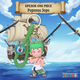 Брелок Ван Пис One piece Большой куш Зоро Ророноа Zoro Roronoa пират фигурка для ключей 7,5 см Zoro Roronoa_br 580f4cfc - изображение 1