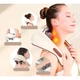 Ударный U-образный вибромассажер для спины, плеч и шеи Neck massager HJ-818, бежевый - изображение 1