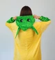 Женская кигуруми пижама взрослая и подростковая Kigurumi Мастер Йода Желтый S 145-155 см. (1097/1) - изображение 5