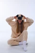 Жіноча кігурумі піжама доросла та підліткова Kigurumi Собака Мопс Бежевий М 155-165 см (1094) - зображення 2