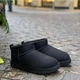 Жіночі уггі Ультра Міні Чорні Замшеві UGG Classic Ultra Mini Black Suede (40, чорний) - изображение 9