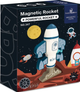 Магнітний конструктор Magnetic Toys "Ракета" 8 елементів для хлопчиків від 1,5 років - зображення 1