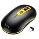 Маніпулятор миша HOCO GM21 Platinum 2.4G business wireless mouse Black Yellow (6931474790941) - изображение 1
