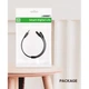 Аудіокабель UGREEN AV134 3.5mm Male to 2 Female Audio Cable 20cm (Black) (UGR-20816) (UGR-20816) - изображение 2