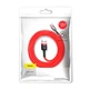 Кабель Baseus Cafule Cable USB Micro 2.4A 1m Red+Red (CAMKLF-B09) - зображення 2