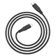 Кабель ACEFAST C3-01 Type-C to iP 3A, 30W, TPE, TPE connectors, Black (6974316280804) - изображение 3