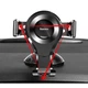 Автотримач для телефону Baseus Osculum Type Gravity Car Mount Black (SUYL-XP01) - зображення 5